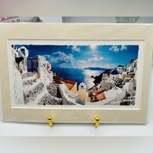 Stunning Santorini Greece Print by George Meis